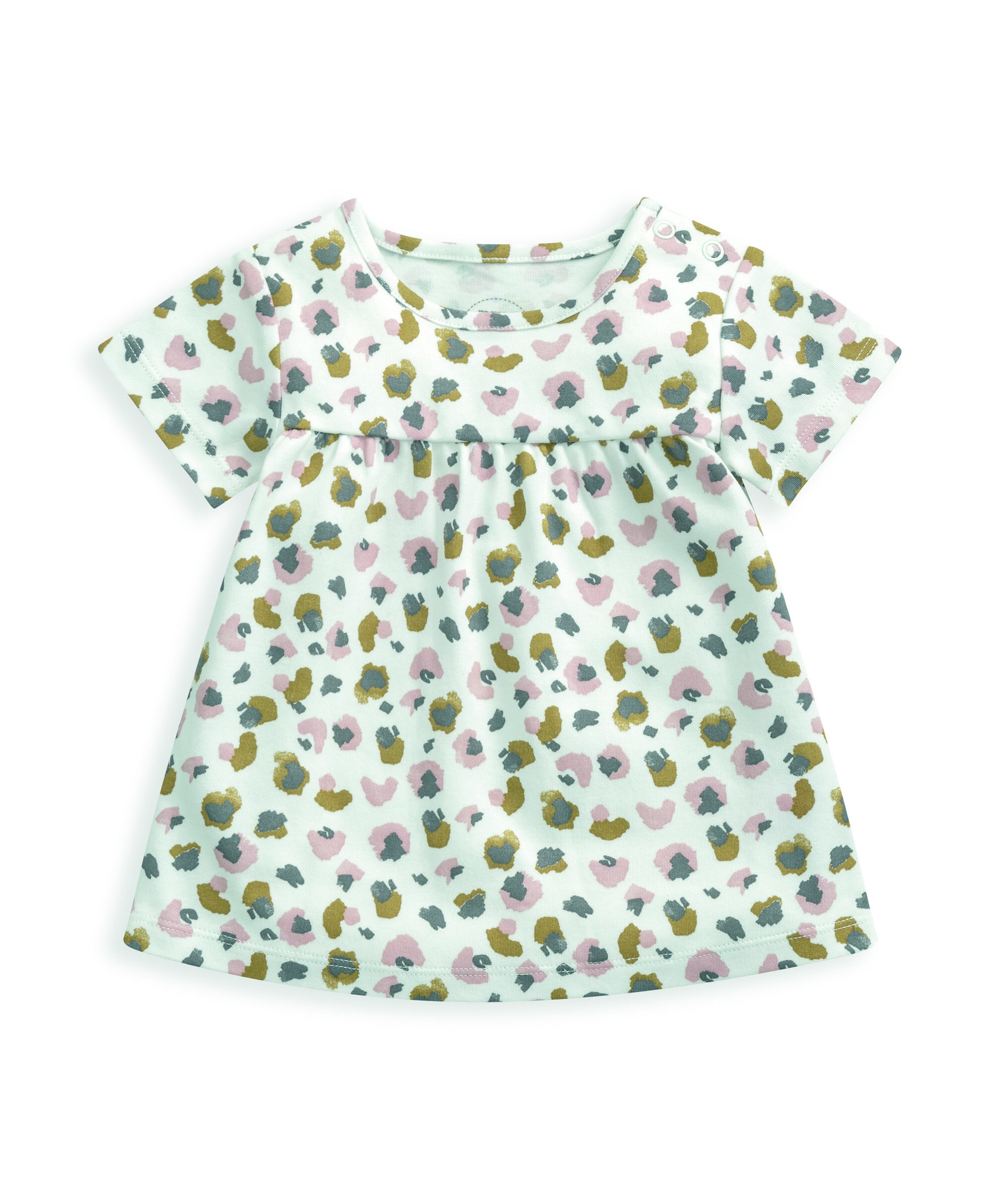 طقم بيجاما جيرسيه بنقشة خطوط - قطعتان image number 4