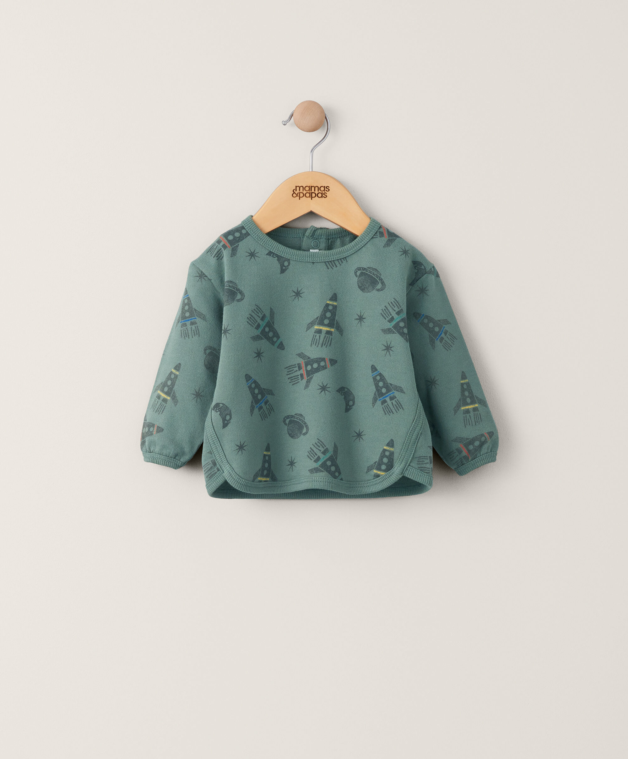 سويت شيرت بطبعة صواريخ image number 1