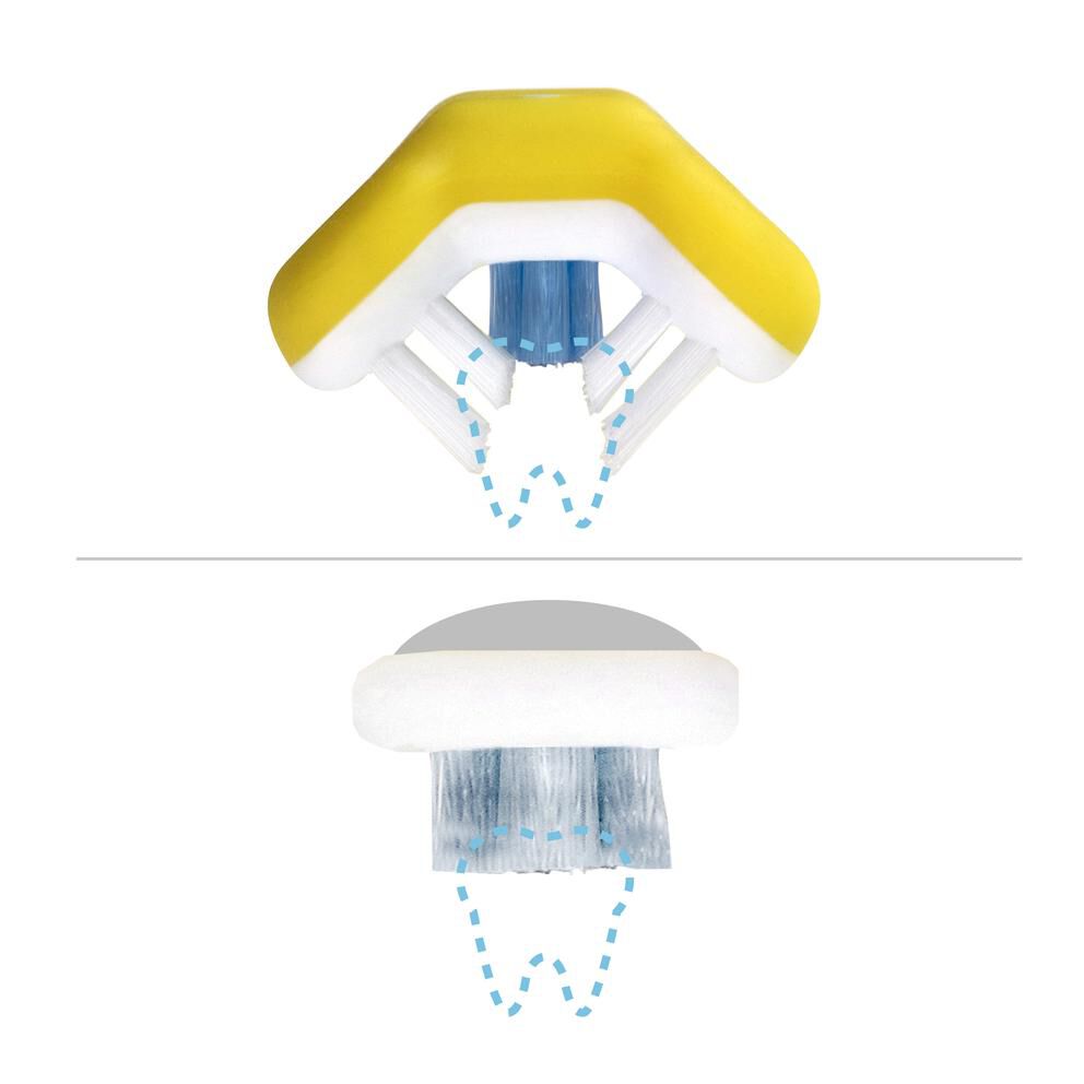 فرشاة توث هاجر سمايل فريدا - أصفر image number 4