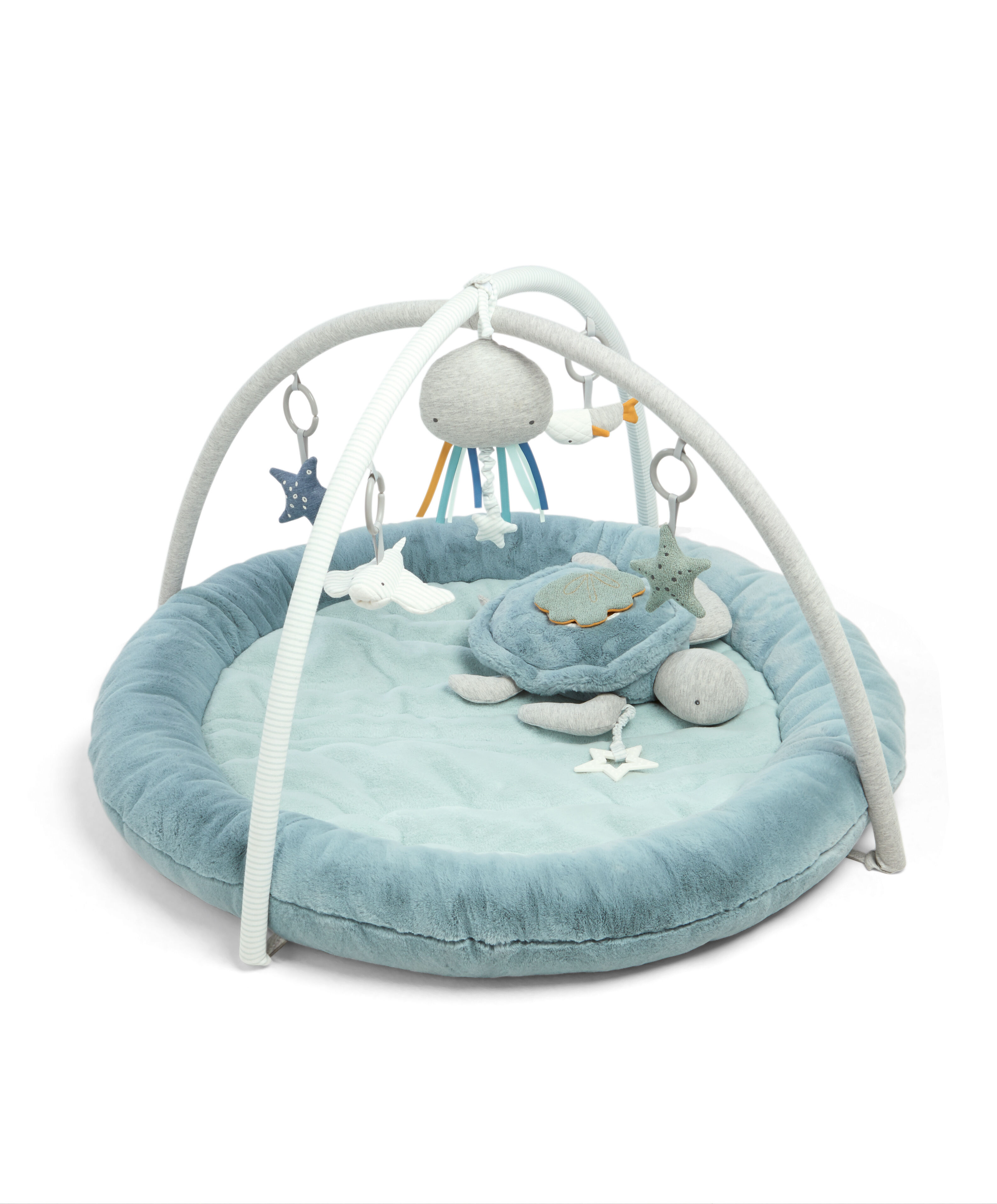 مفرش لعب ويلكم تو ذا وورلد اندر ذا سي - أزرق image number 2