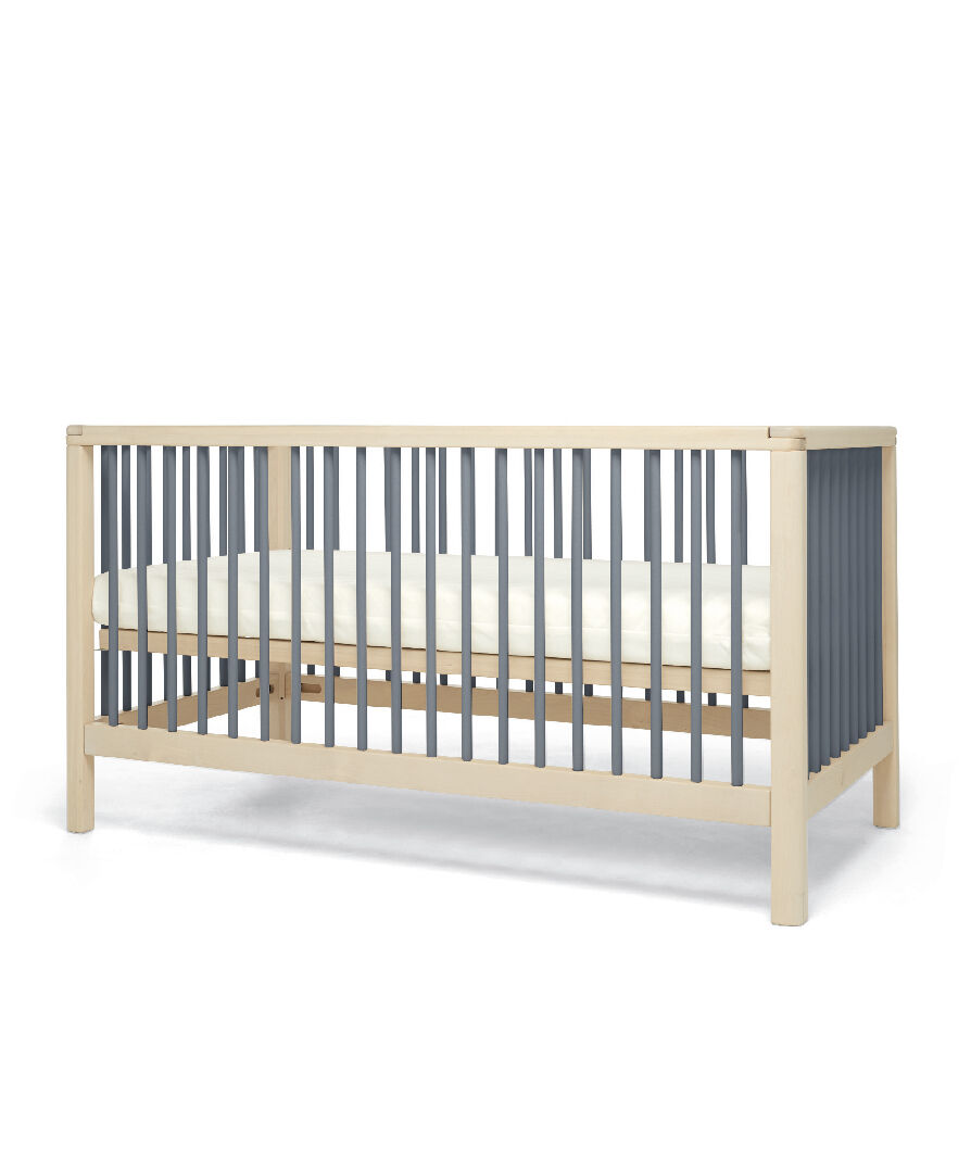 مهد سولو صغير - رمادي طبيعي image number 4