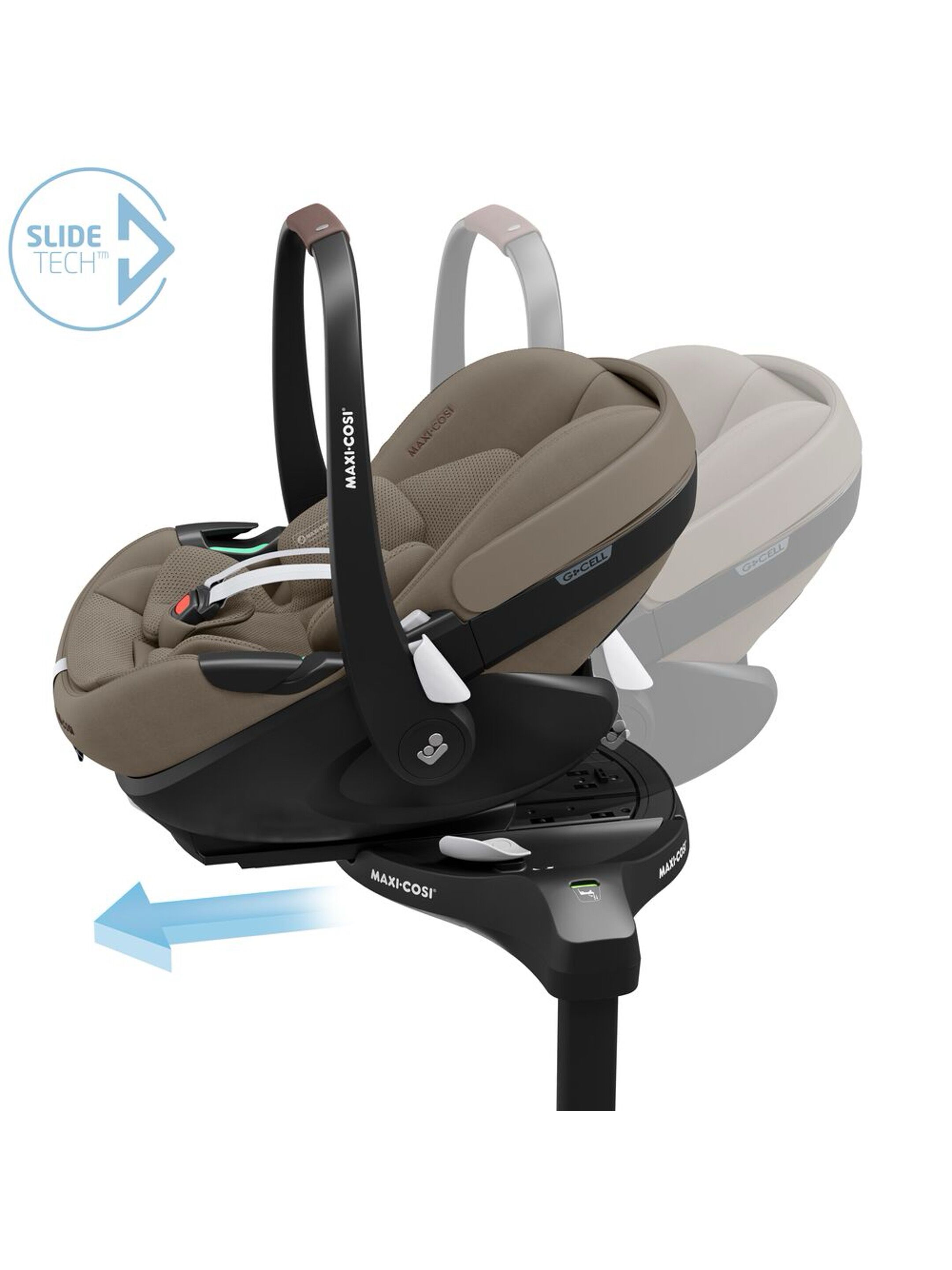 Maxi-Cosi Pebble 360 Pro&sup2; Infant Car Seat - Twillic Truffle image number 8