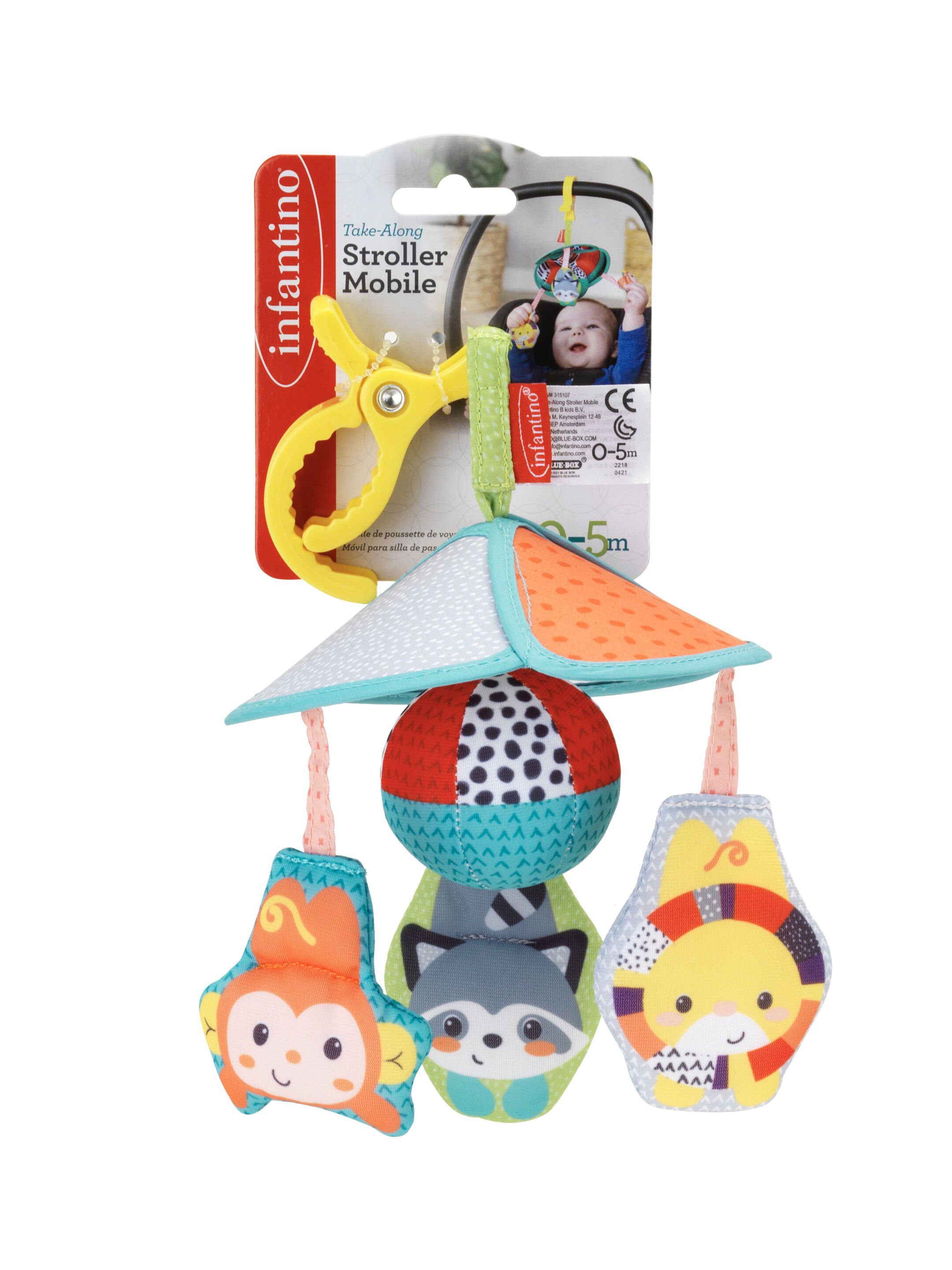 لعبة متحركة لعربة الأطفال من إنفانتينو image number 2