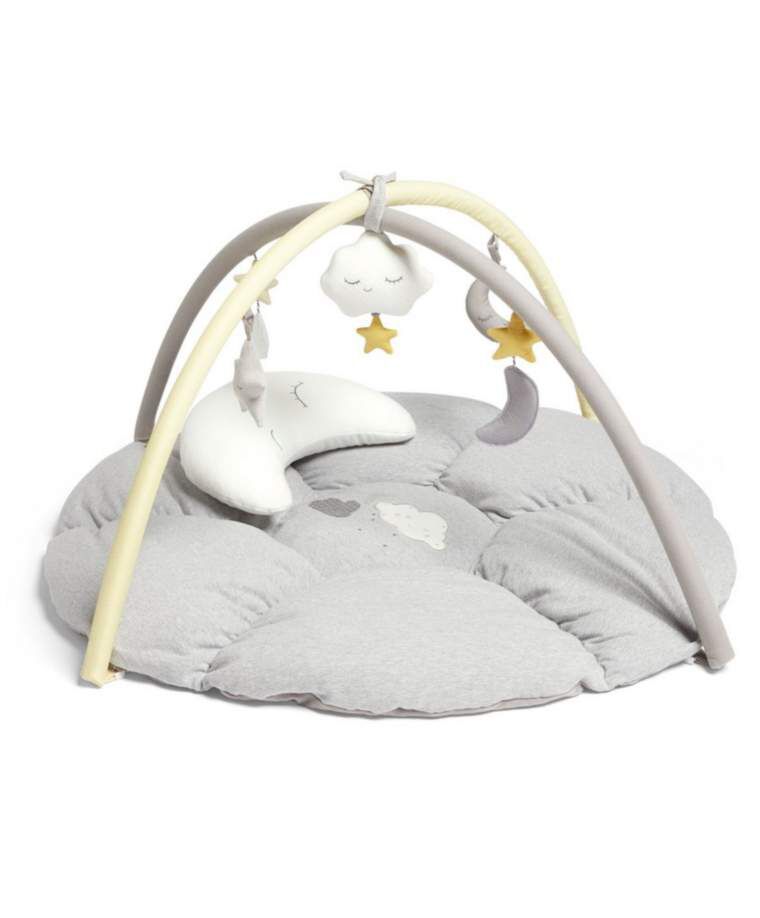 مجموعة مفرش لعب دريم أبون أكلاود بلون رمادي - 3 قطع image number 2