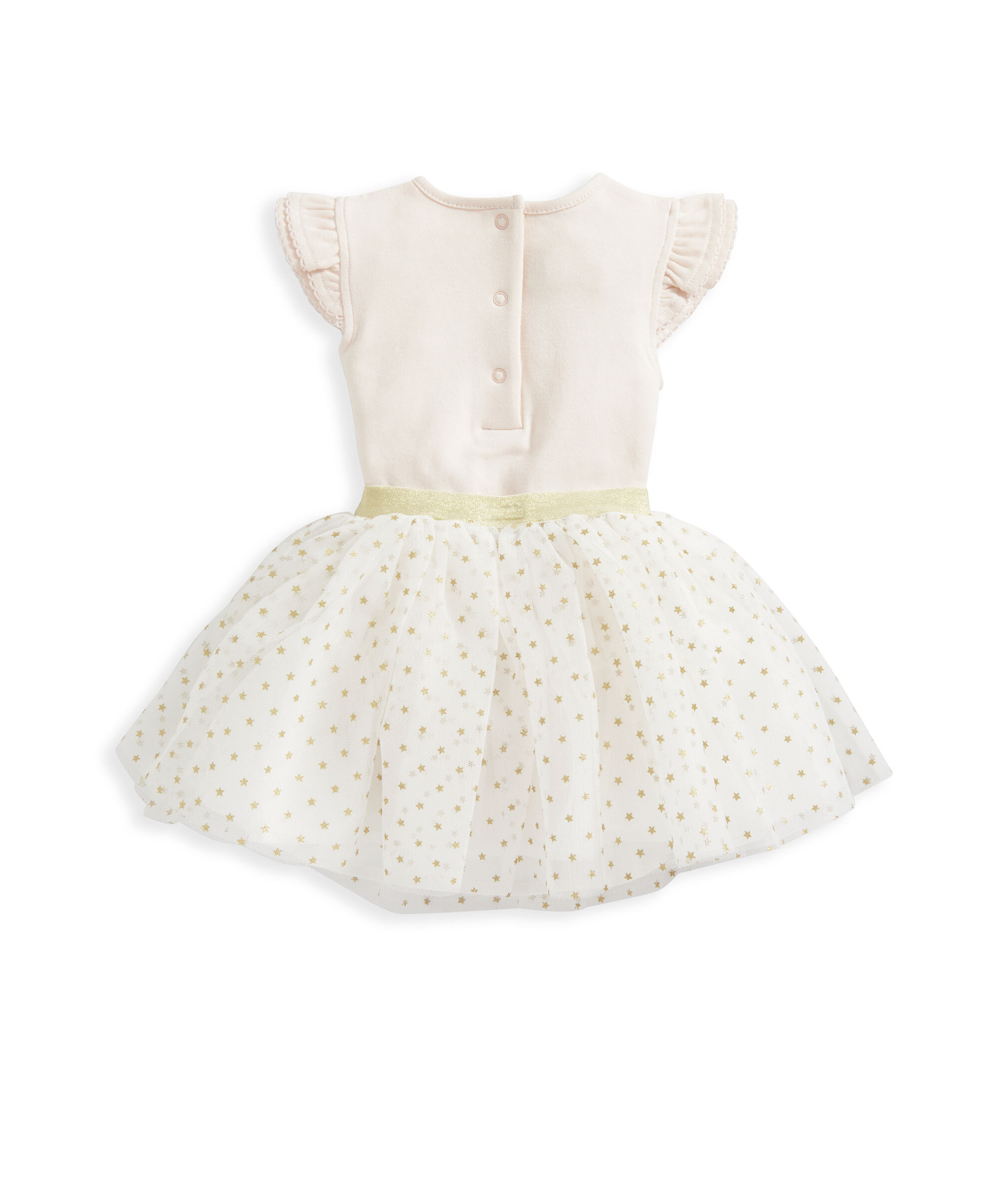 طقم تنورة توتو مزينة بغليتر وردي - قطعتان image number 3