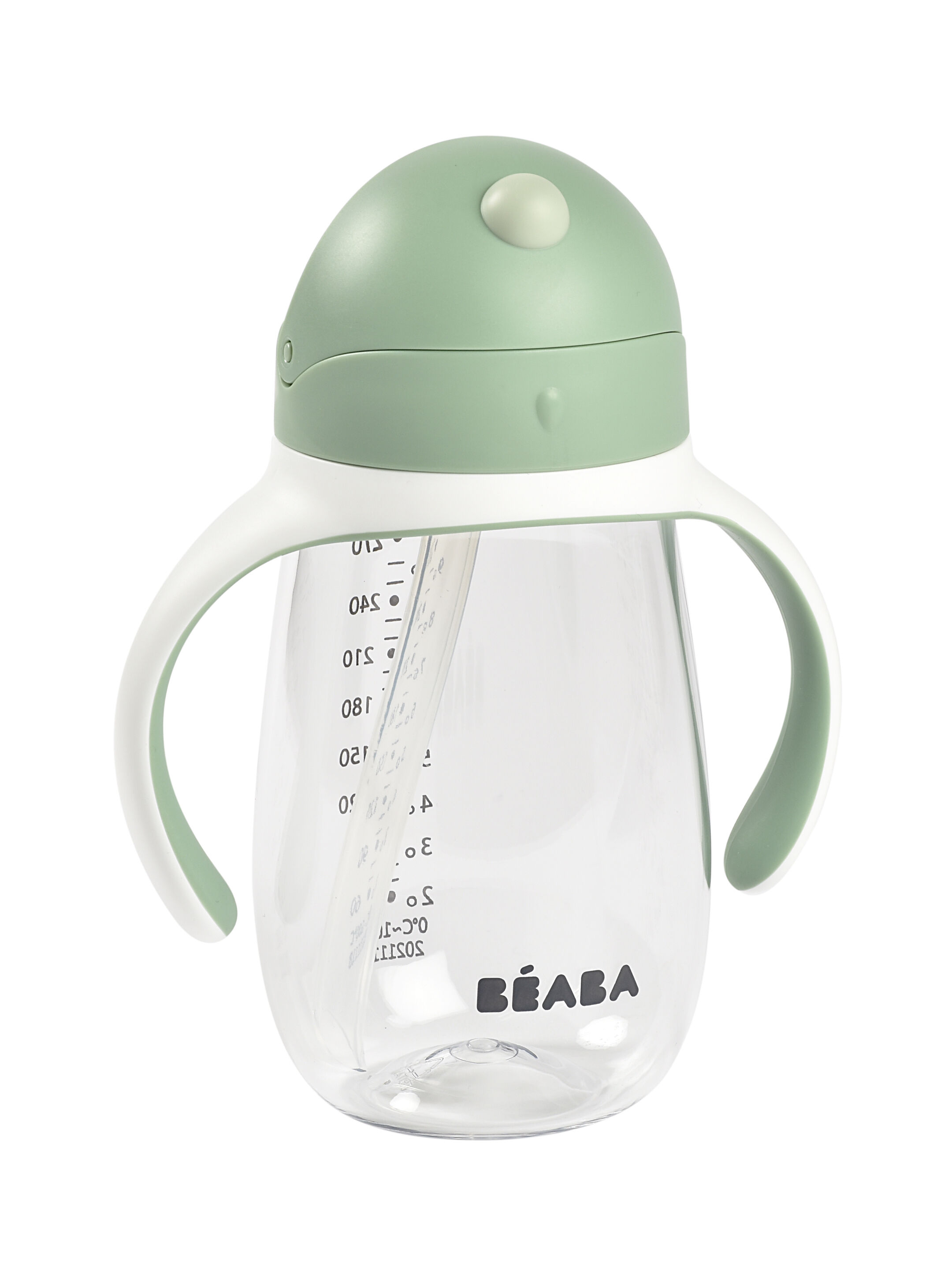 كوب بماصة من بيبا - أخضر image number 2