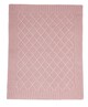 بطانية منسوجة - 70 × 90 سم باللون الوردي الداكن image number 1