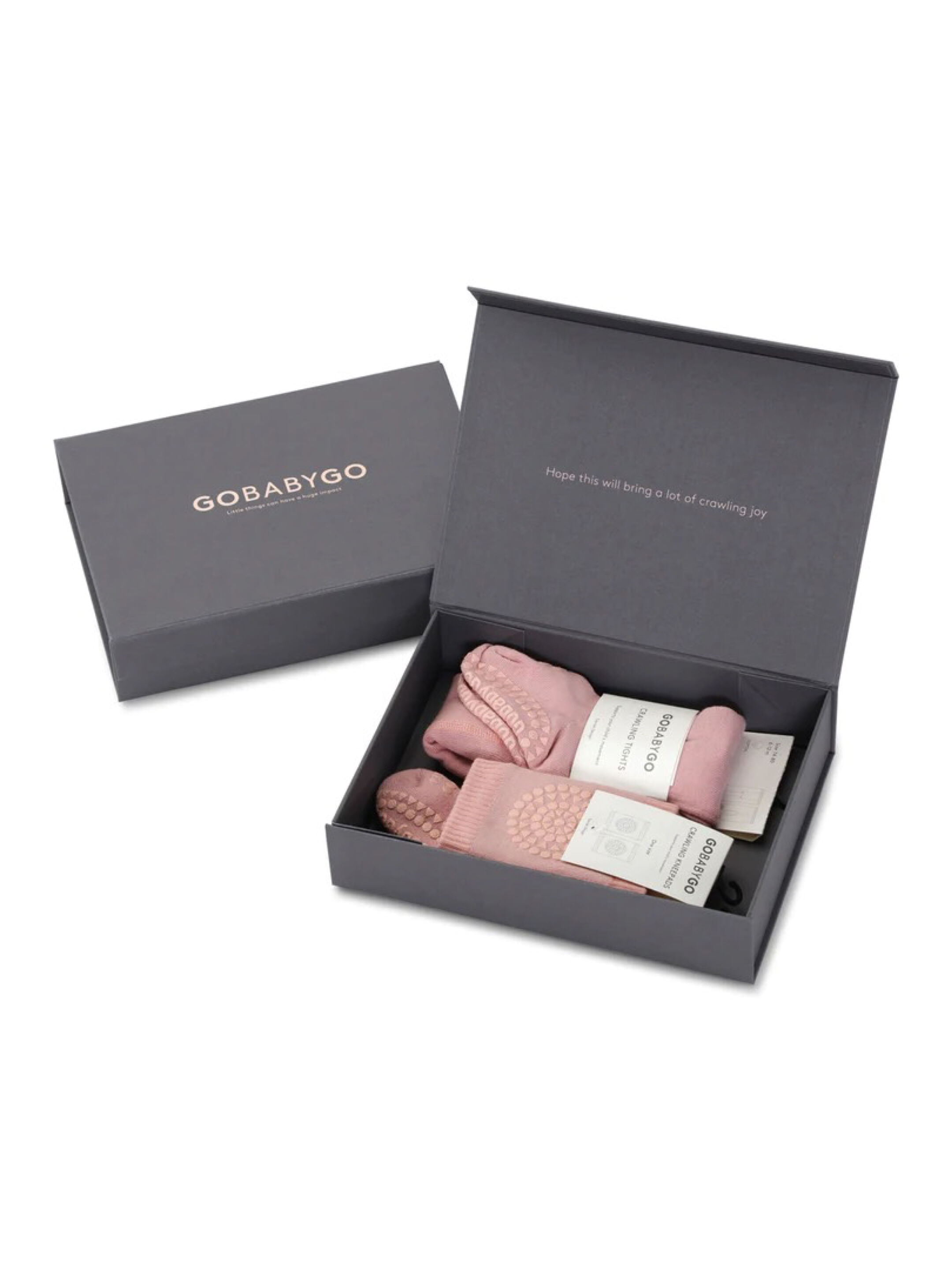 طقم التعلم على الزحف للمواليد الجدد - وردي