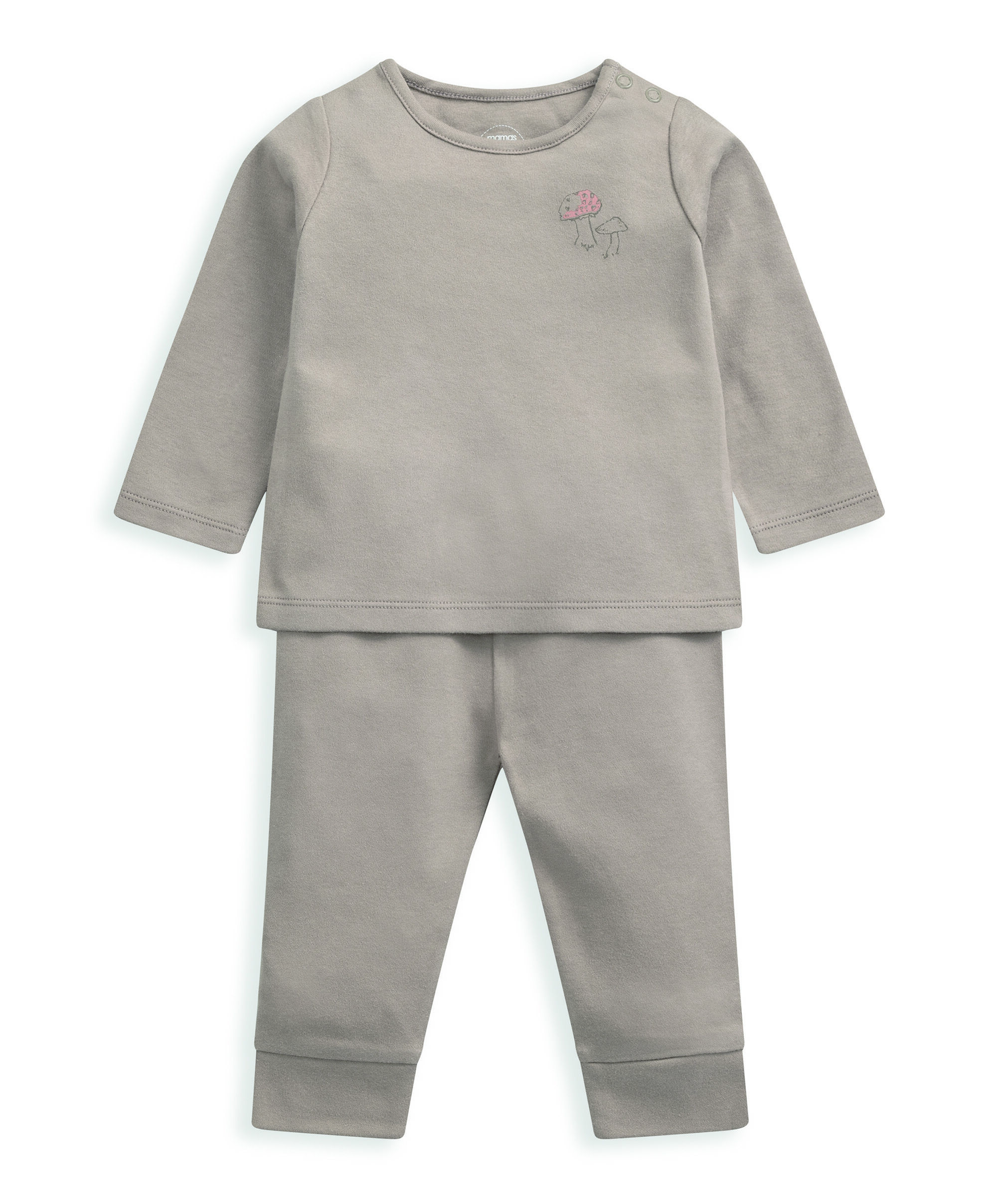 طقم بيجاما بنقشة فطر - قطعتان image number 3