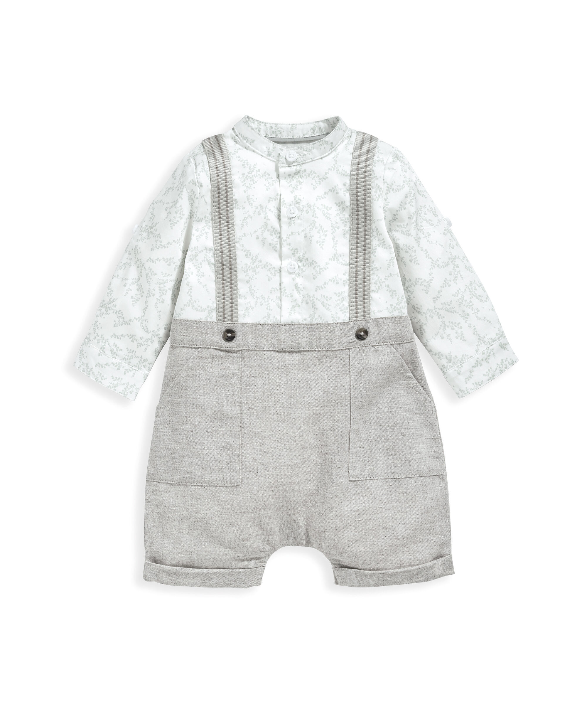 رومبر بطبعة أوراق شجر image number 2