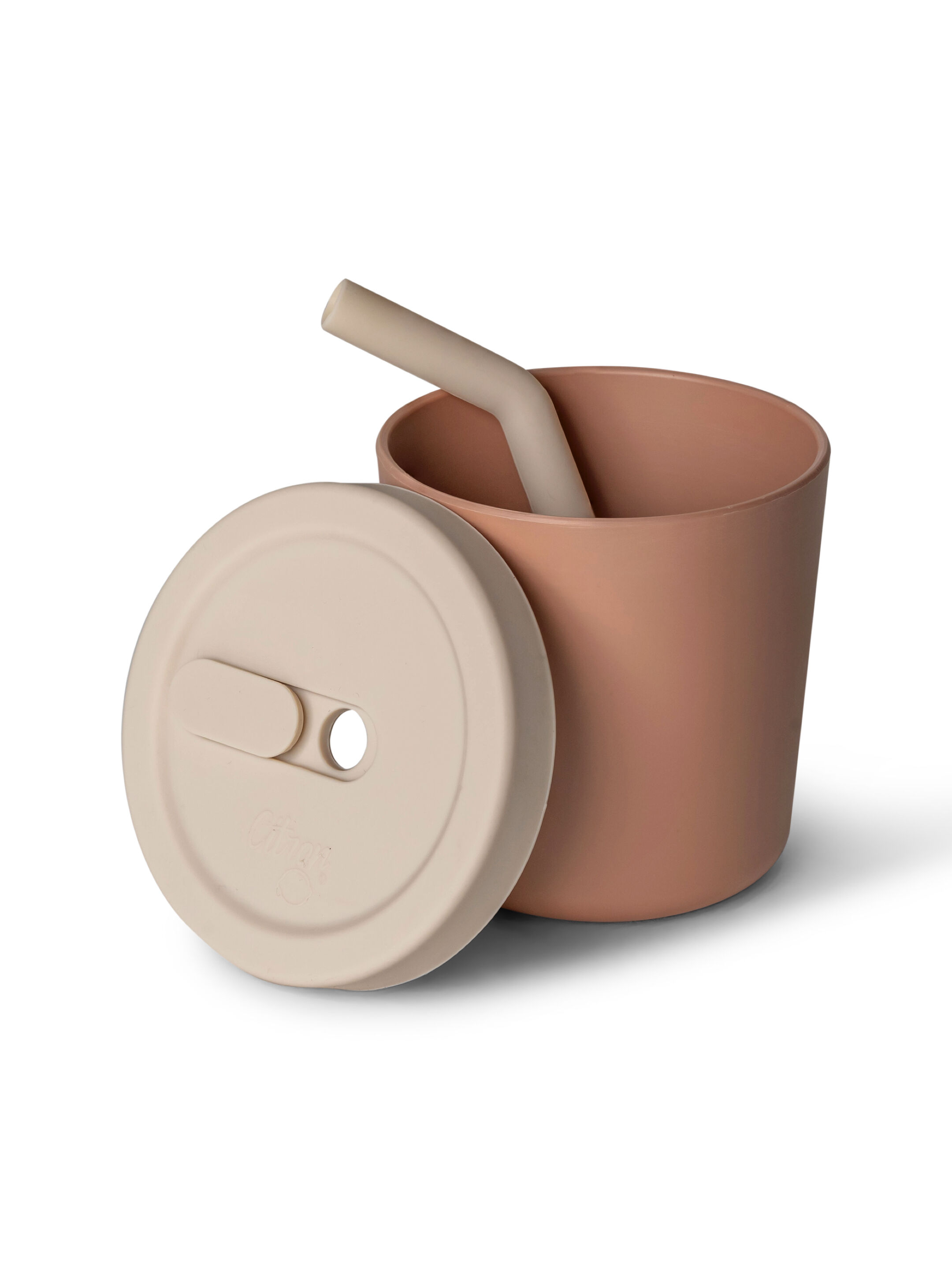 غطاء كوب سيليكون من سيترون - بيج image number 3