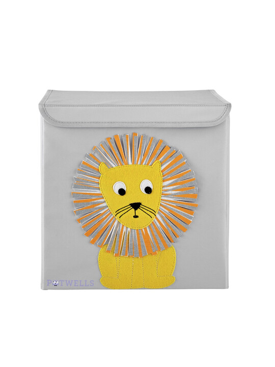 صندوق تخزين للأطفال من بوتويلز - تصميم أسد image number 1